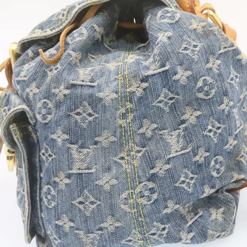 Louis Vuitton Monogram Denim Sac A Dos GM Backpack Blue